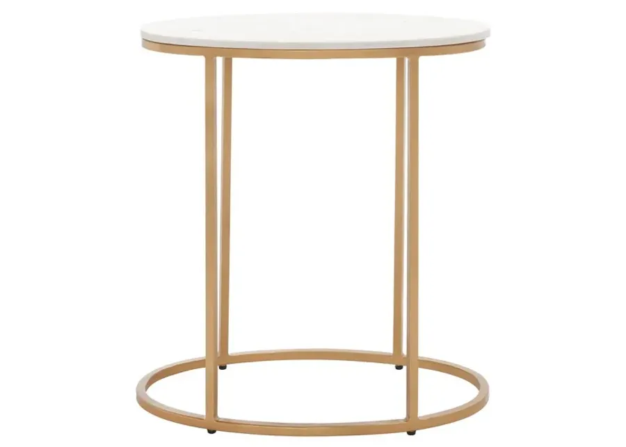 TAGE MARBLE SIDE TABLE