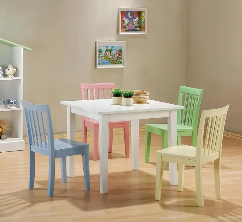 Rory 5-piece Dining Set Multi Color