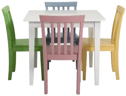 Rory 5-piece Dining Set Multi Color