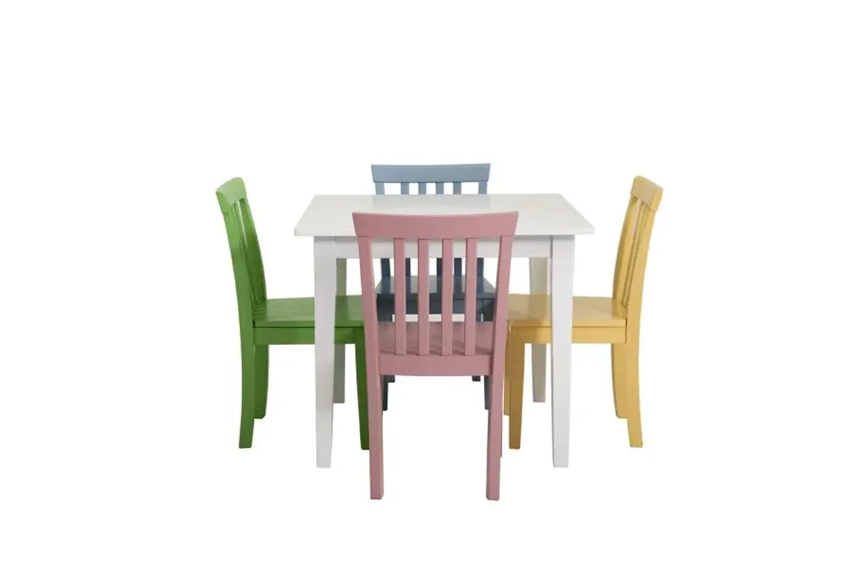 Martel 5-Piece Dining Set Multi Color