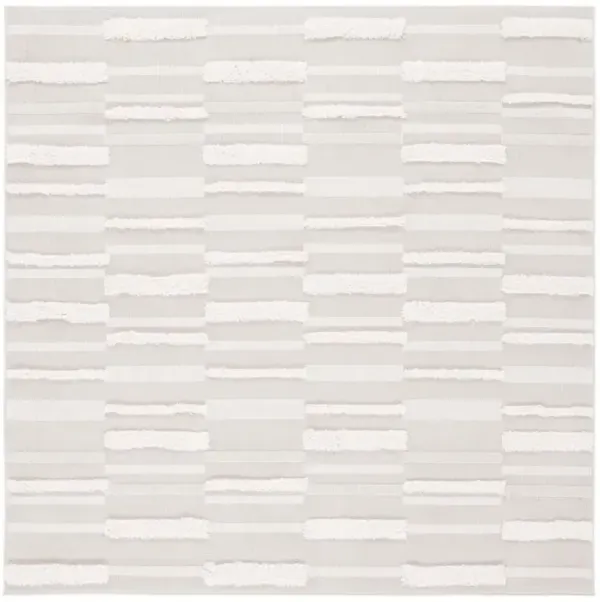 TRENDS 120 Beige 5'-3' X 5'-3' Square Square Rug