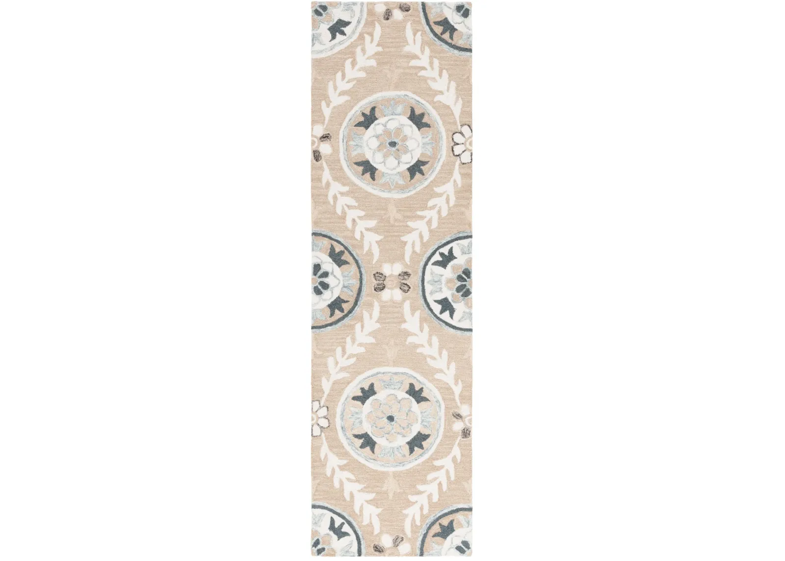 JARDIN 755 BEIGE  2'-3' x 8' Runner Rug