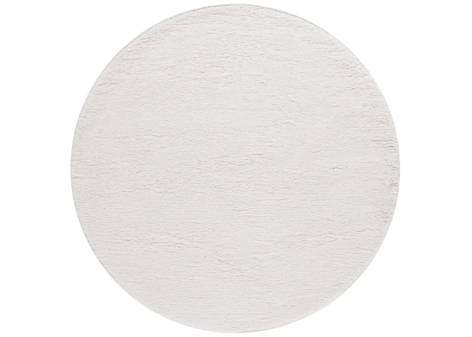 RUMI SHAG 120 IVORY 6'-7' x 6'-7' Round Round Rug