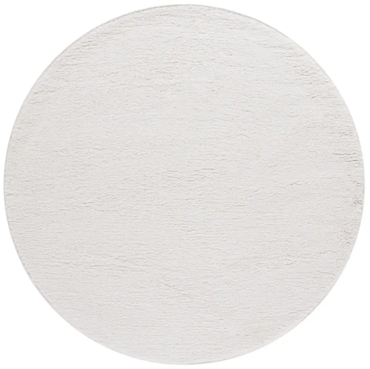 RUMI SHAG 120 IVORY 6'-7' x 6'-7' Round Round Rug