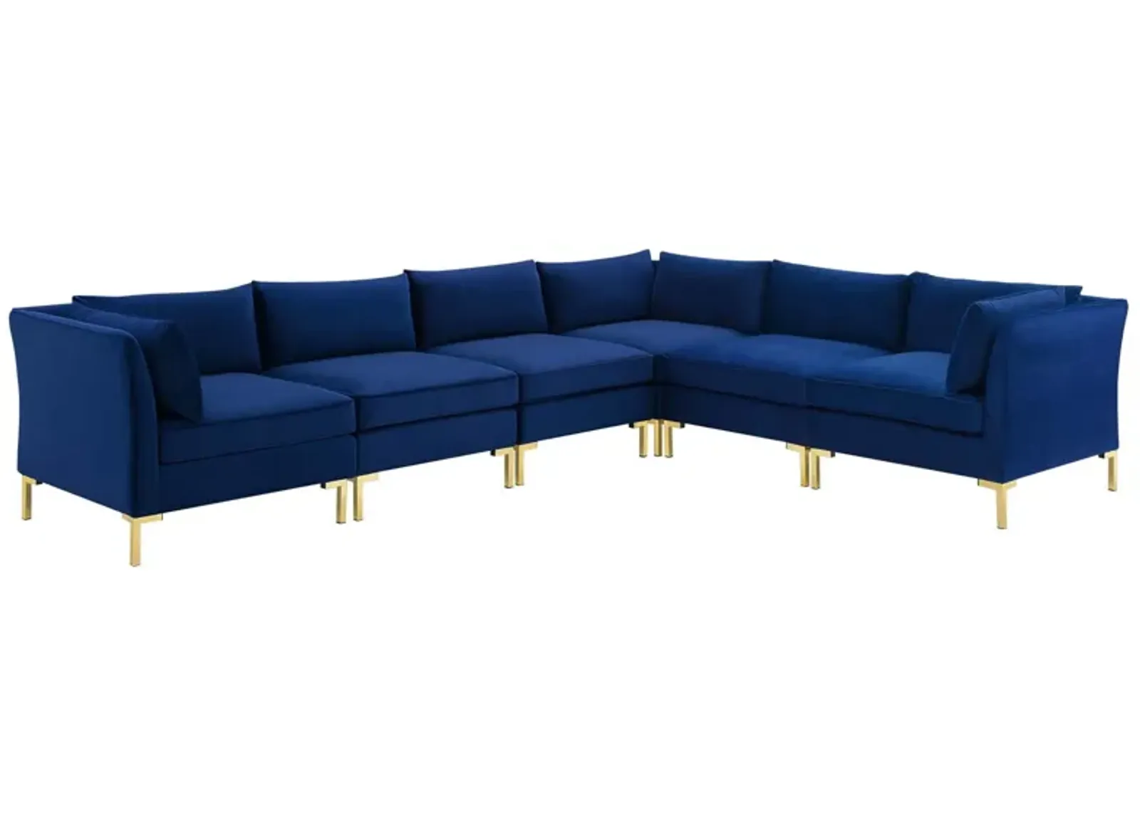 Ardent 6-Piece Performance Velvet Sectional Sofa