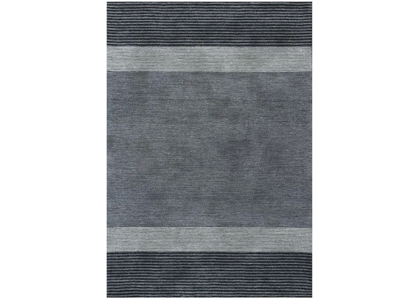 Taylor Charcoal  Wool 5' x 7'6" Rectangle Rug