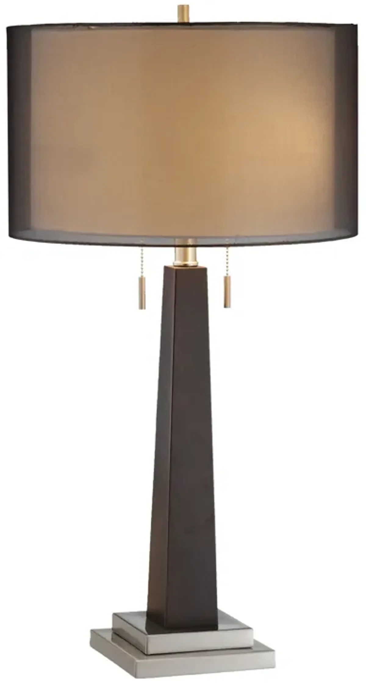 Jaycee 29'' High 2-Light Table Lamp - Black - Includes LED Bulbs