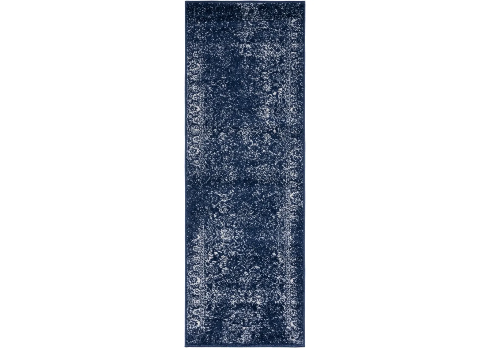 ADIRONDACK 109 NAVY  2'-6' x 18' Runner Rug