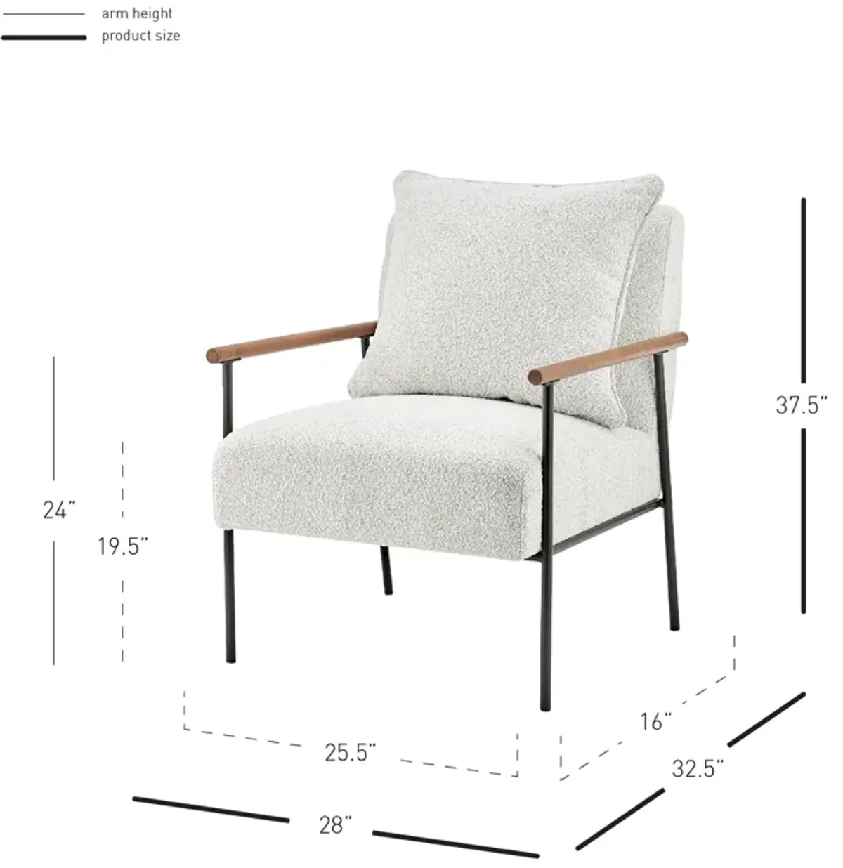 Quinton Accent Arm Chair