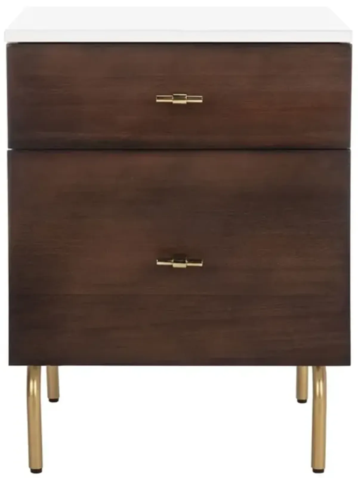 Genevieve 2 Drawer Nightstand