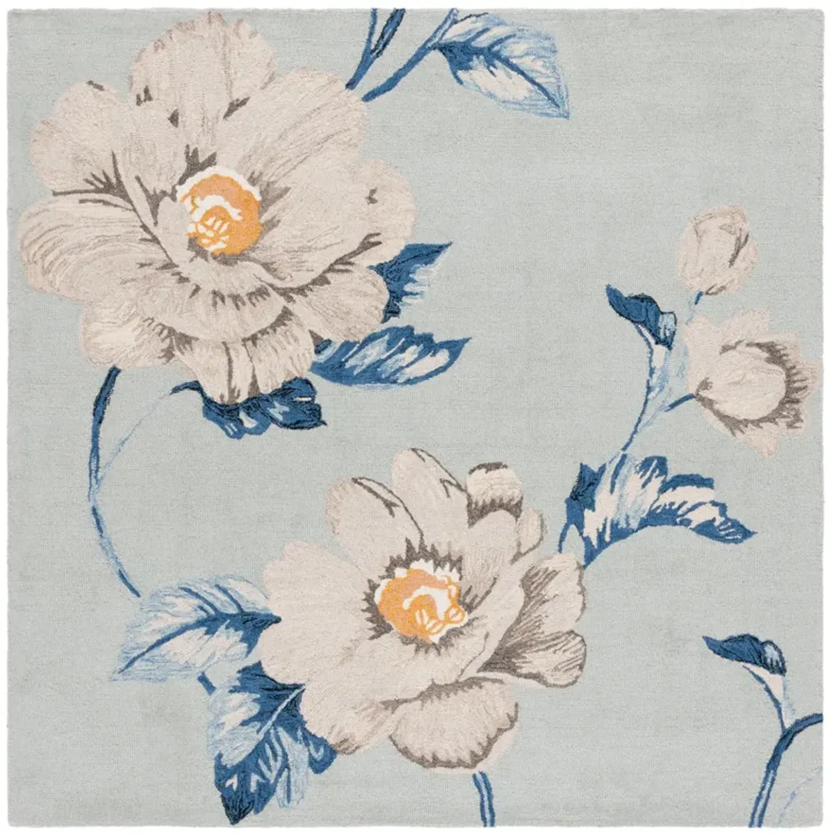 JARDIN Hand Tufted 6' x 6' Square area rug