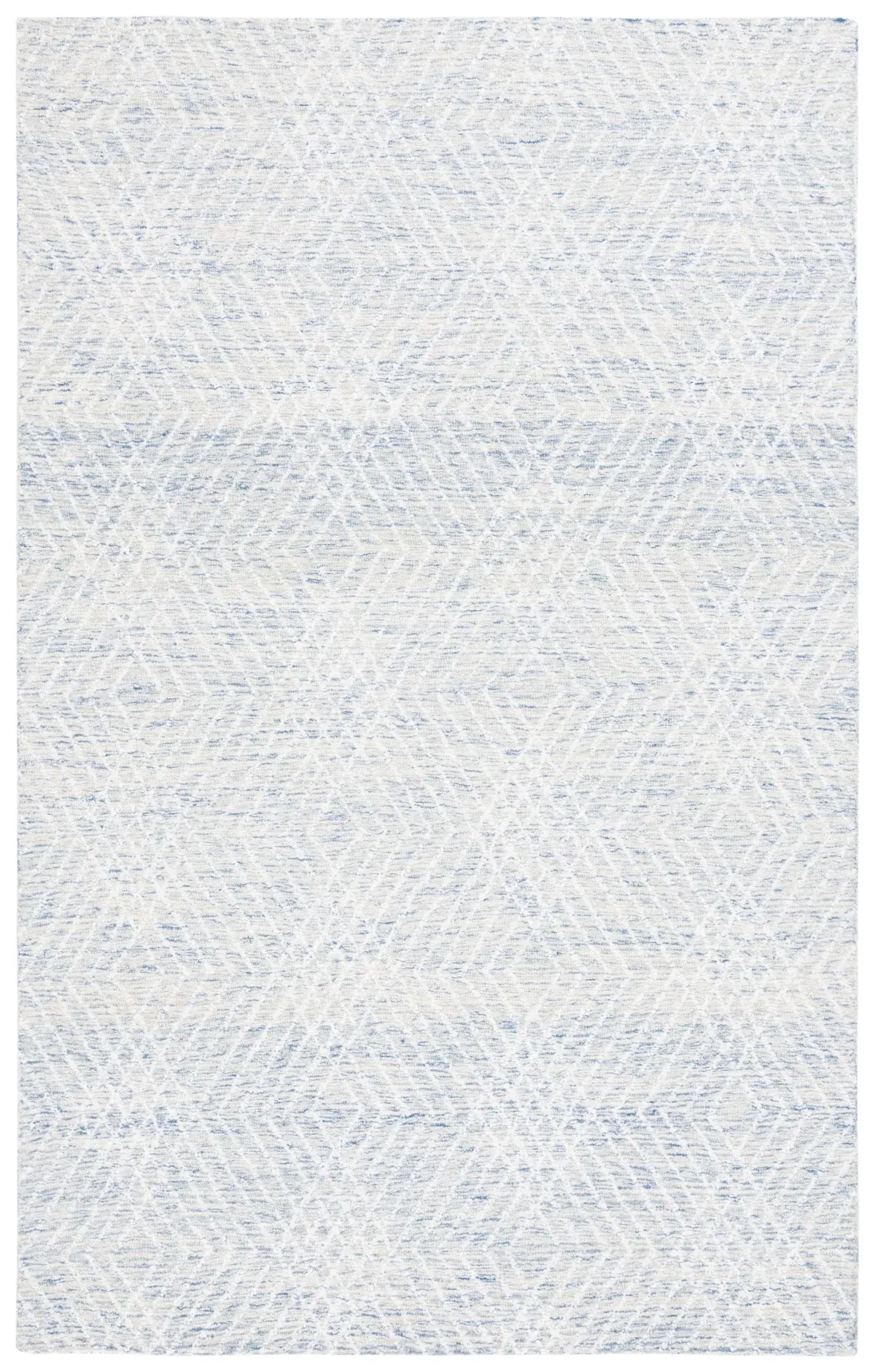 ABSTRACT 499 BLUE  3' x 5' Small Rectangle Rug