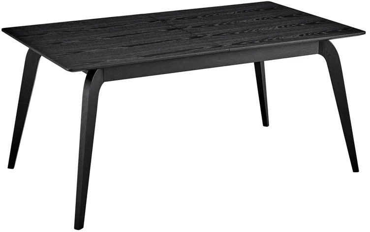 Lawrence 83" Extension Dining Table in Matte Black