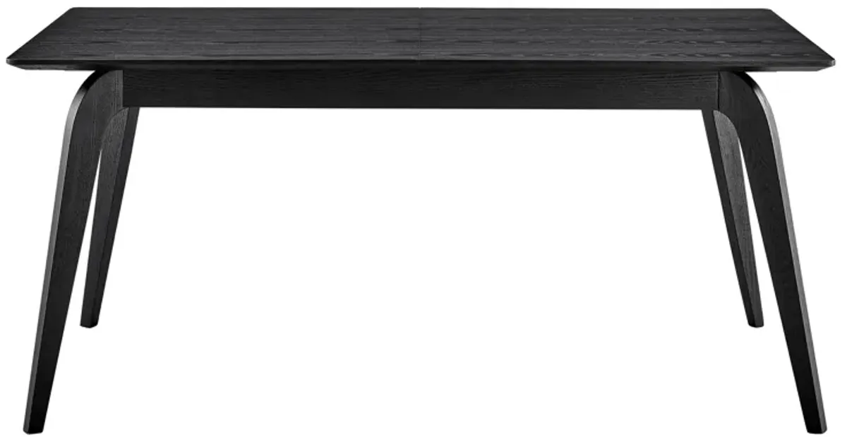 Lawrence 83" Extension Dining Table in Matte Black