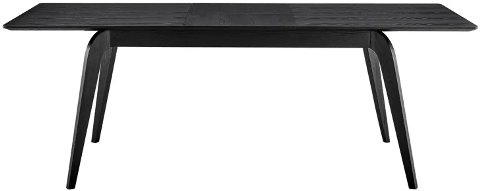 Lawrence 83" Extension Dining Table in Matte Black