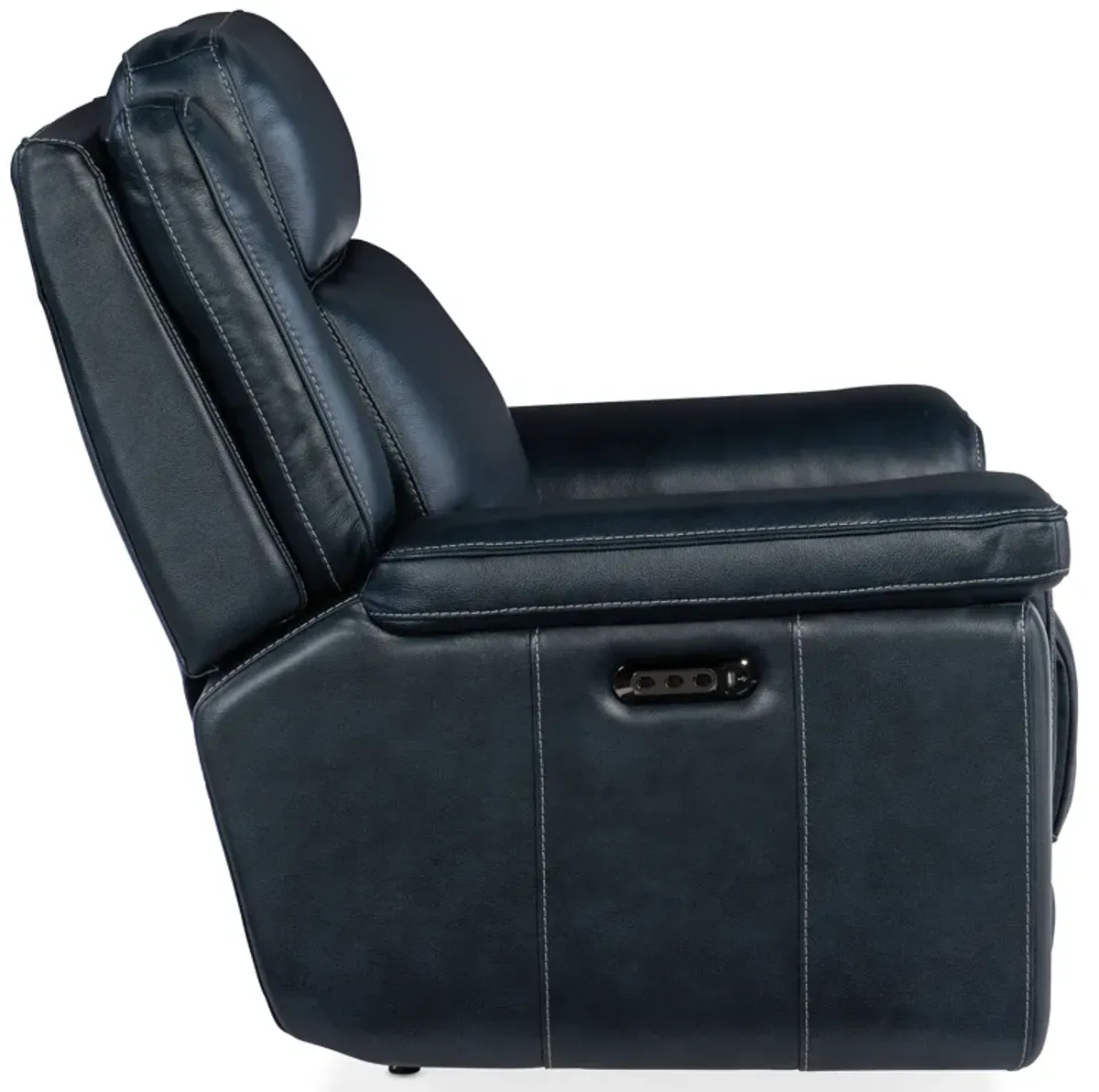 Montel Lay Flat Power Recliner with Power Headrest & Lumbar