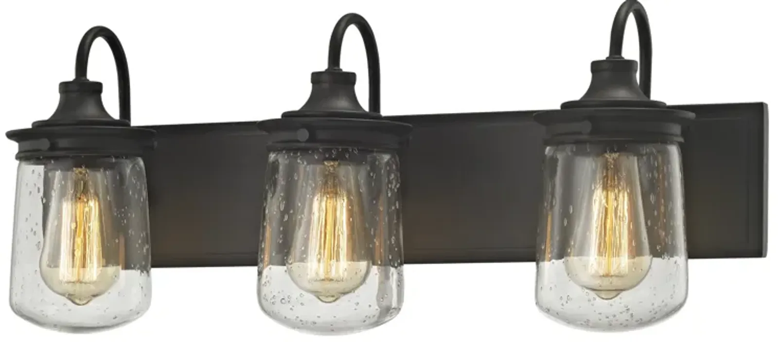 Hamel 24" Wide 3-Light Vanity Light - Oil Rubbed Bronze