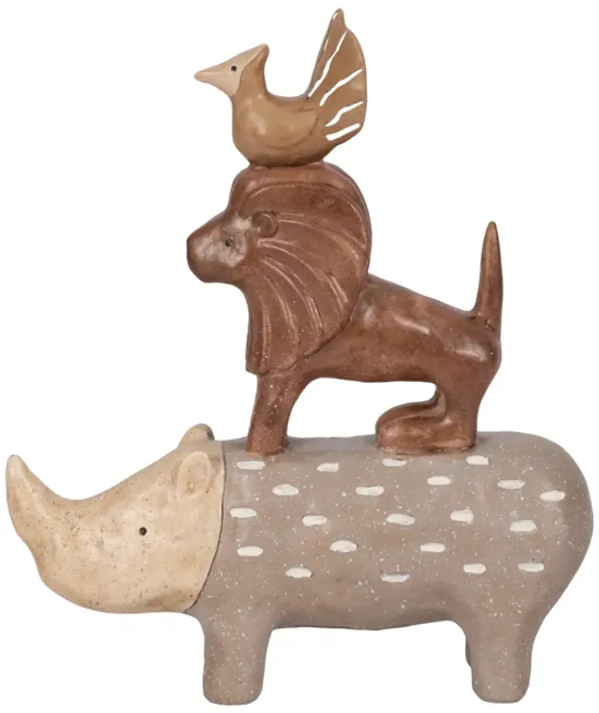 9" Animal Pyramid, Multi