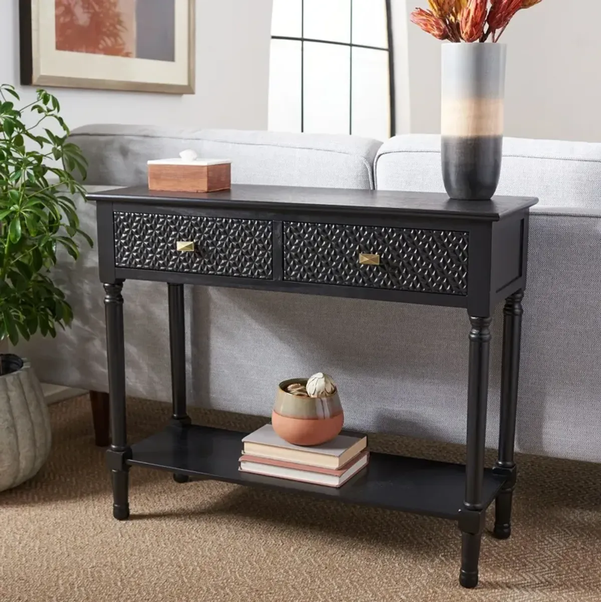 HALTON 2DRW CONSOLE TABLE