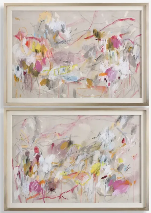 Metropolitan Rush Abstract Prints, S/2