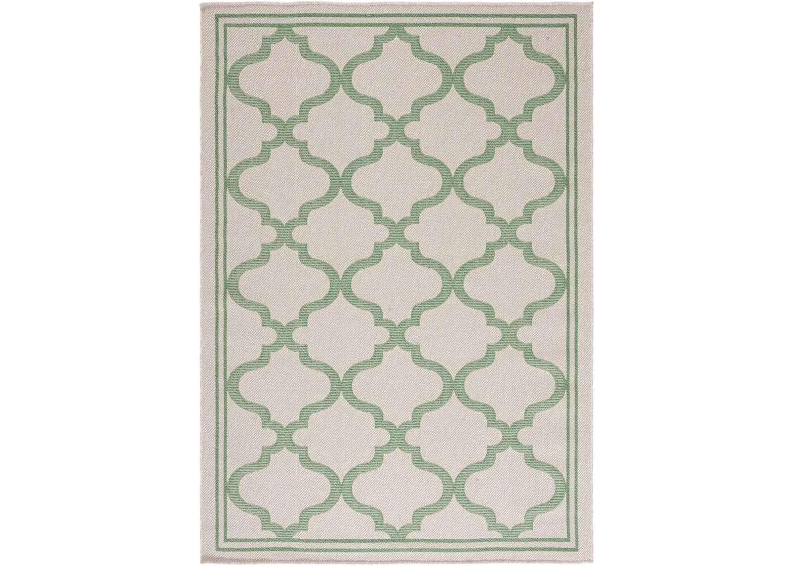 BERMUDA 810 Green 5'-3' X 7'-6' Medium Rectangle Rug