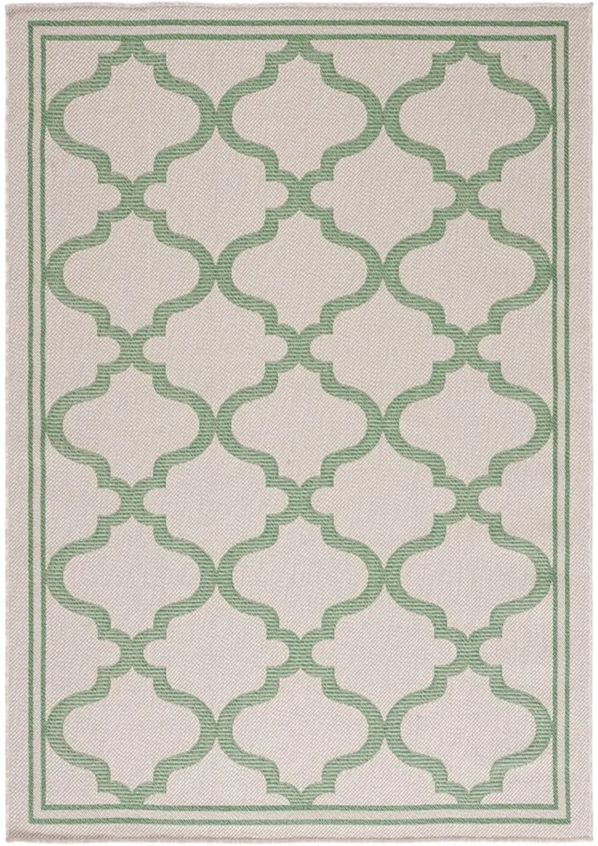 BERMUDA 810 Green 5'-3' X 7'-6' Medium Rectangle Rug