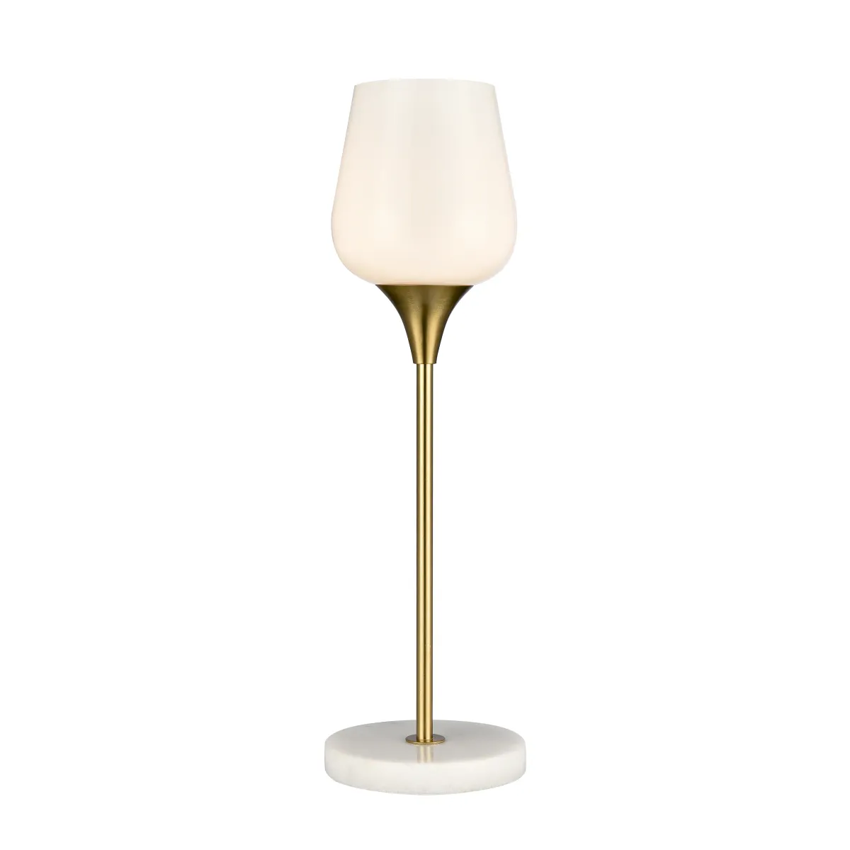 Finch Lane 20" High 1-Light Table Lamp - Satin Gold