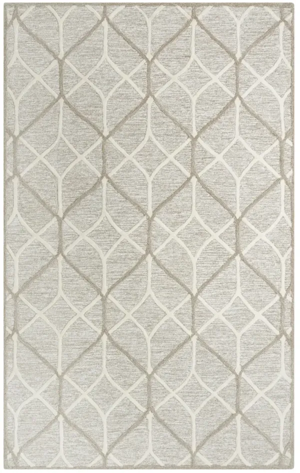 Ava Hand Tufted Loop Pile 5' x 8' Rug