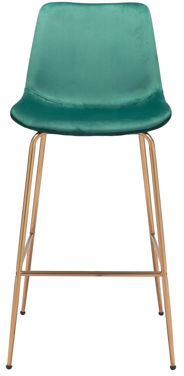 Tony Barstool Green & Gold