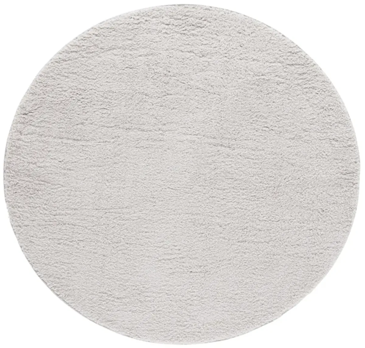 RUMI SHAG 120 LIGHT GREY 6'-7' x 6'-7' Round Round Rug