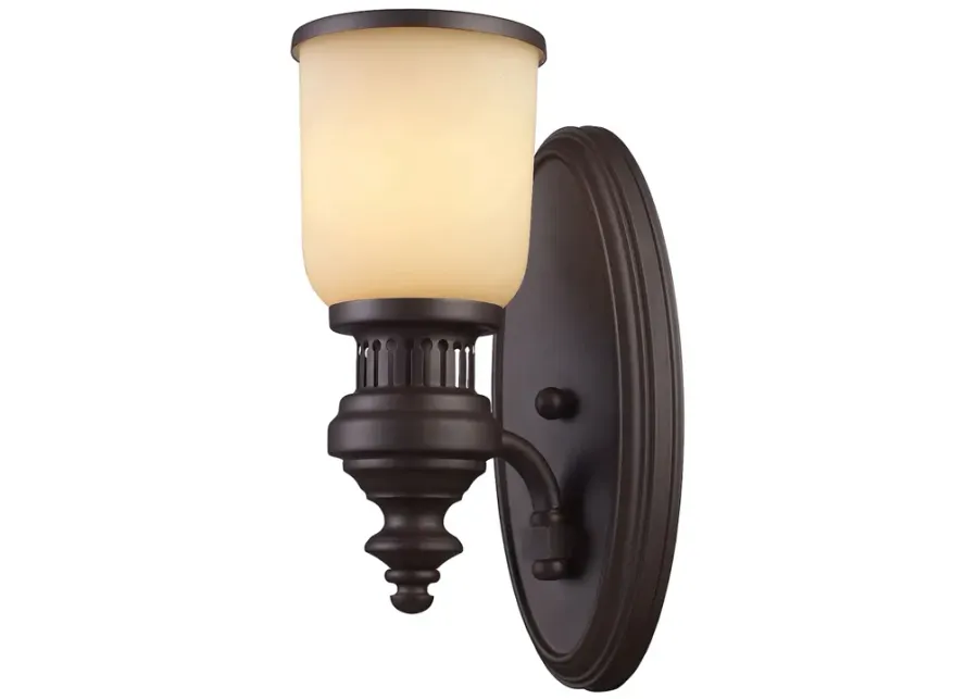 Chadwick 13" High 1-Light Sconce - Oiled Bronze