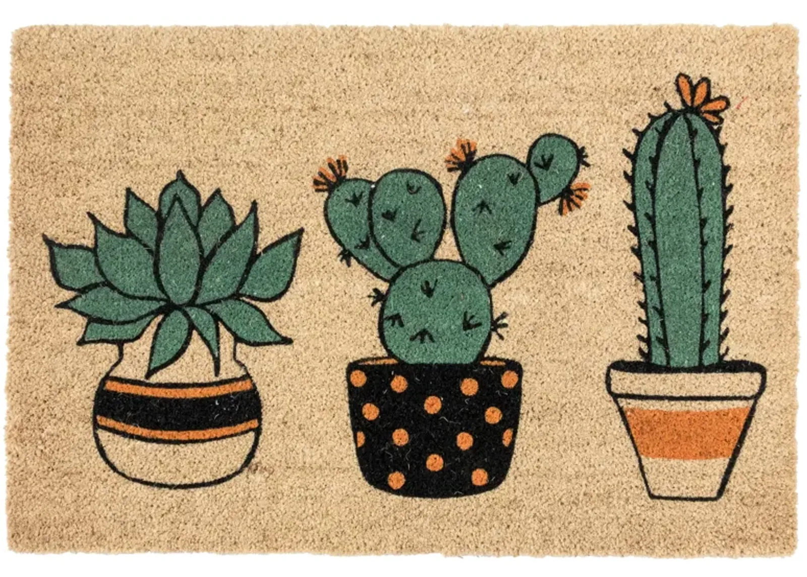 doormat planter friends multi 24x36