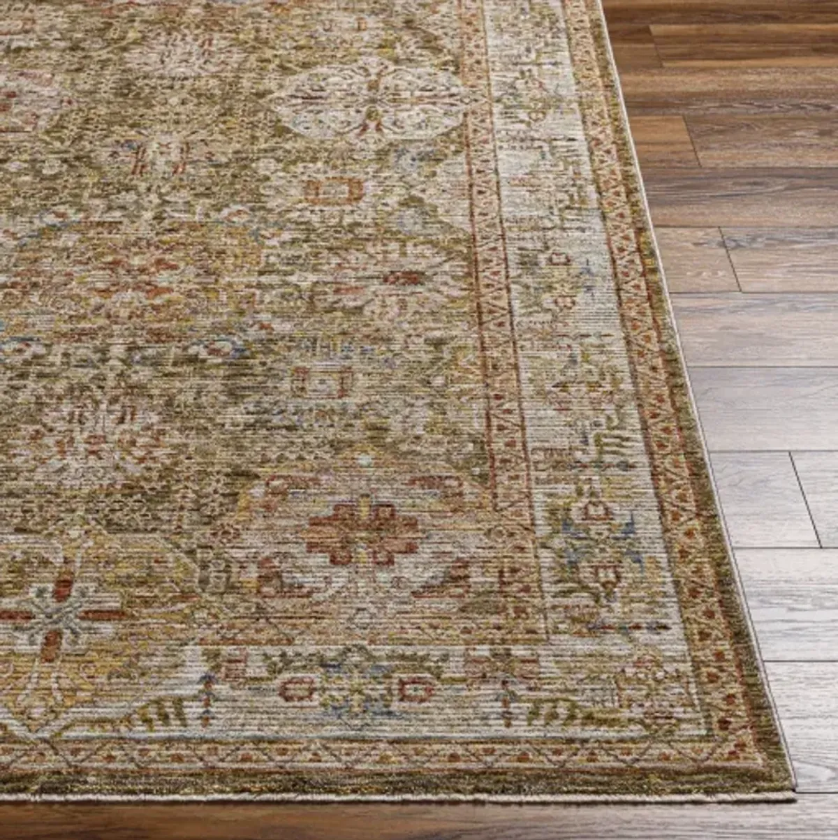 Naila IAL-2306 7'3" x 2'8" Machine Woven Rug