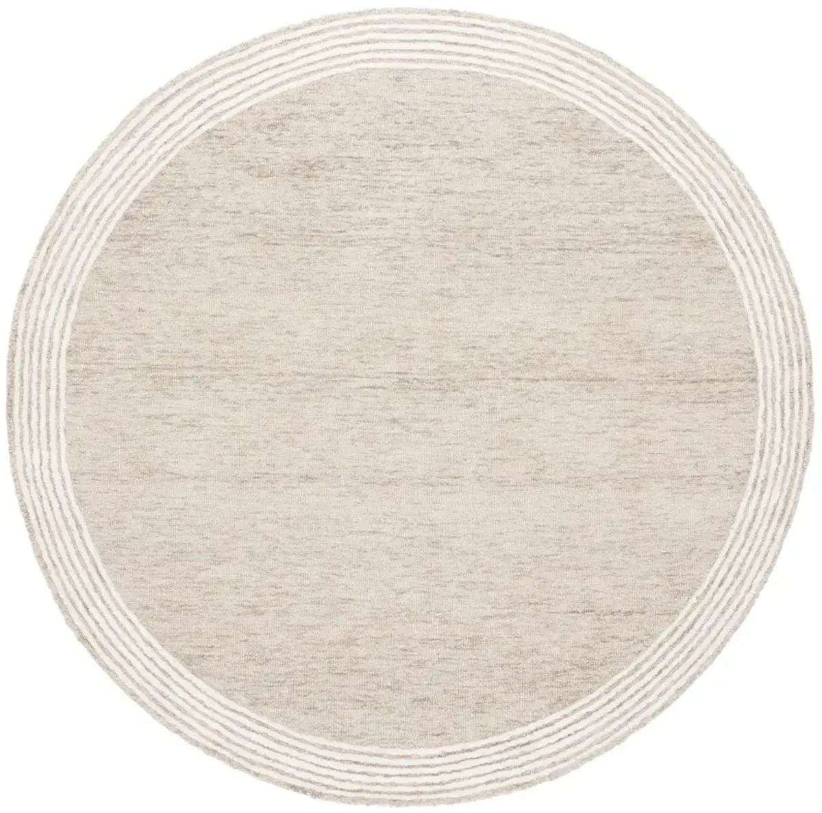 ABSTRACT 464 BEIGE  6' x 6' Round Round Rug