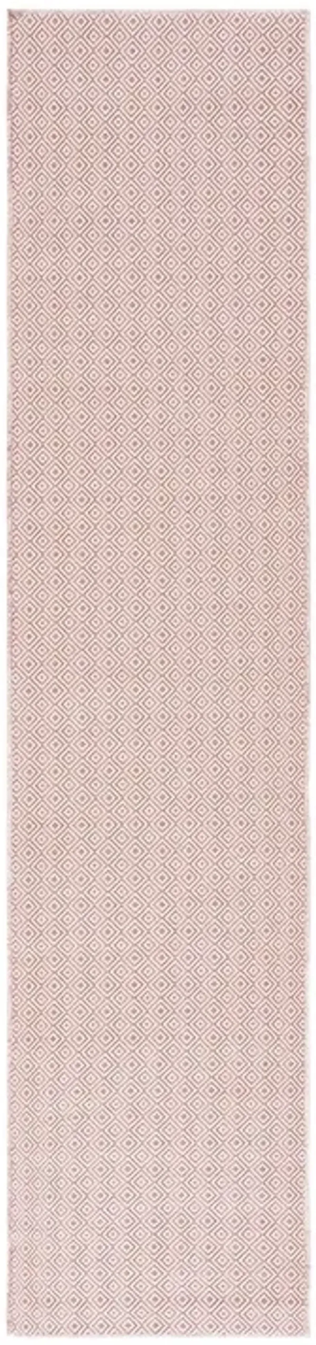 HAMPTON 230 Pink 2' X 9' Runner Rug