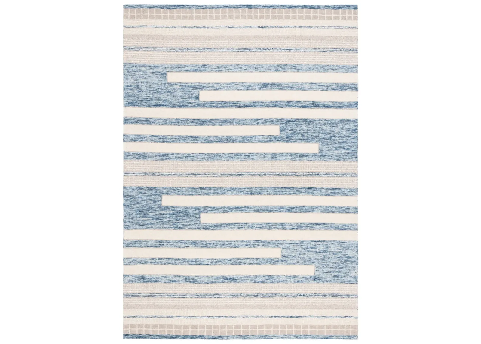 FIFTH AVENUE 410 BLUE  5' x 8' Medium Rectangle Rug