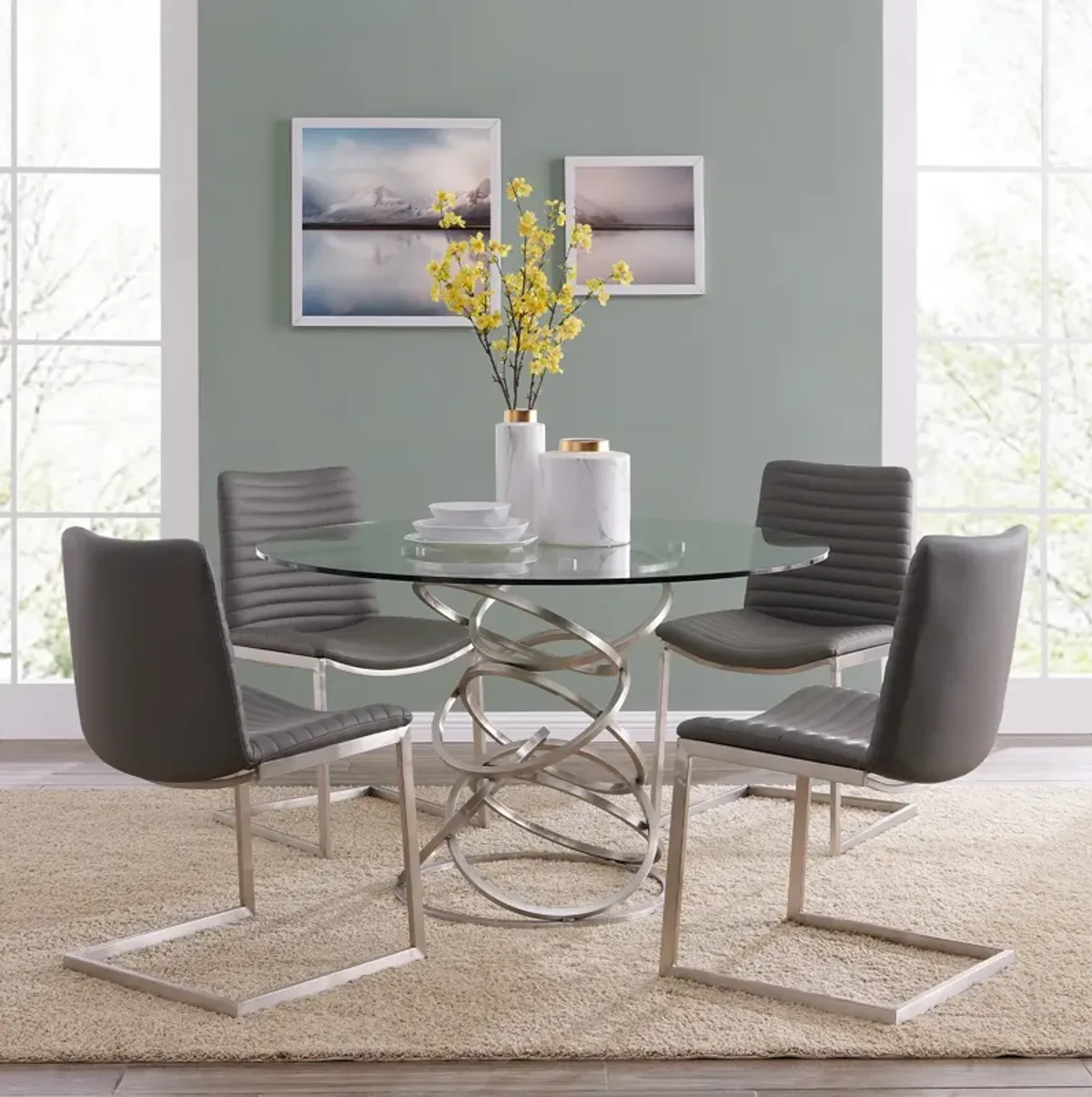 Wendy Contemporary Dining Table 