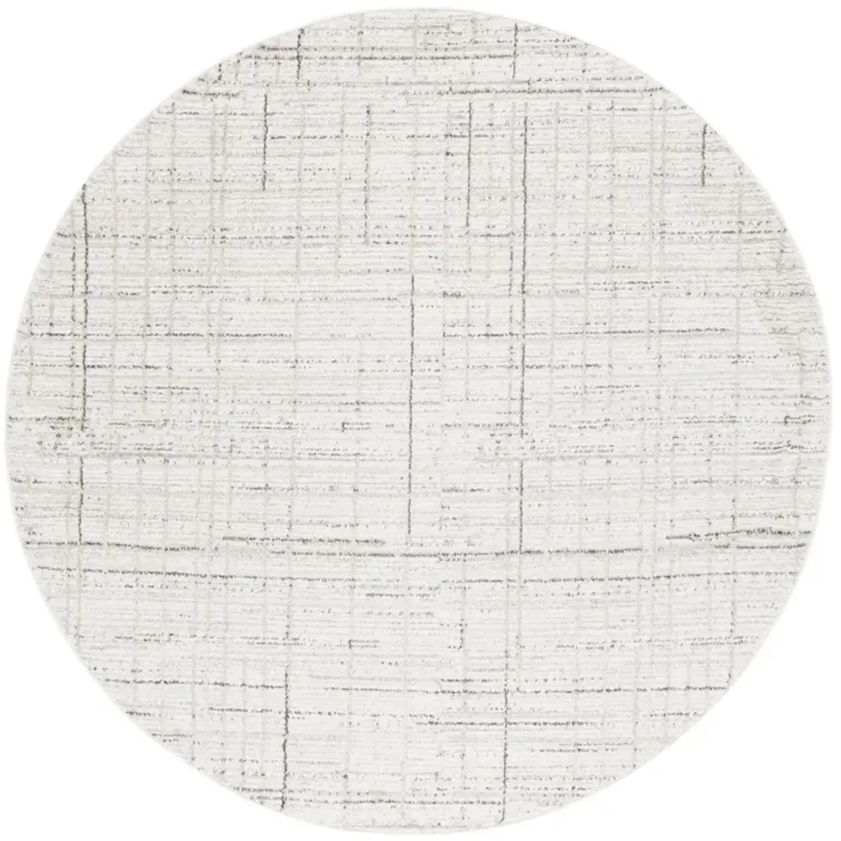 NORTHPORT 420 IVORY  6'-7' x 6'-7' Round Round Rug