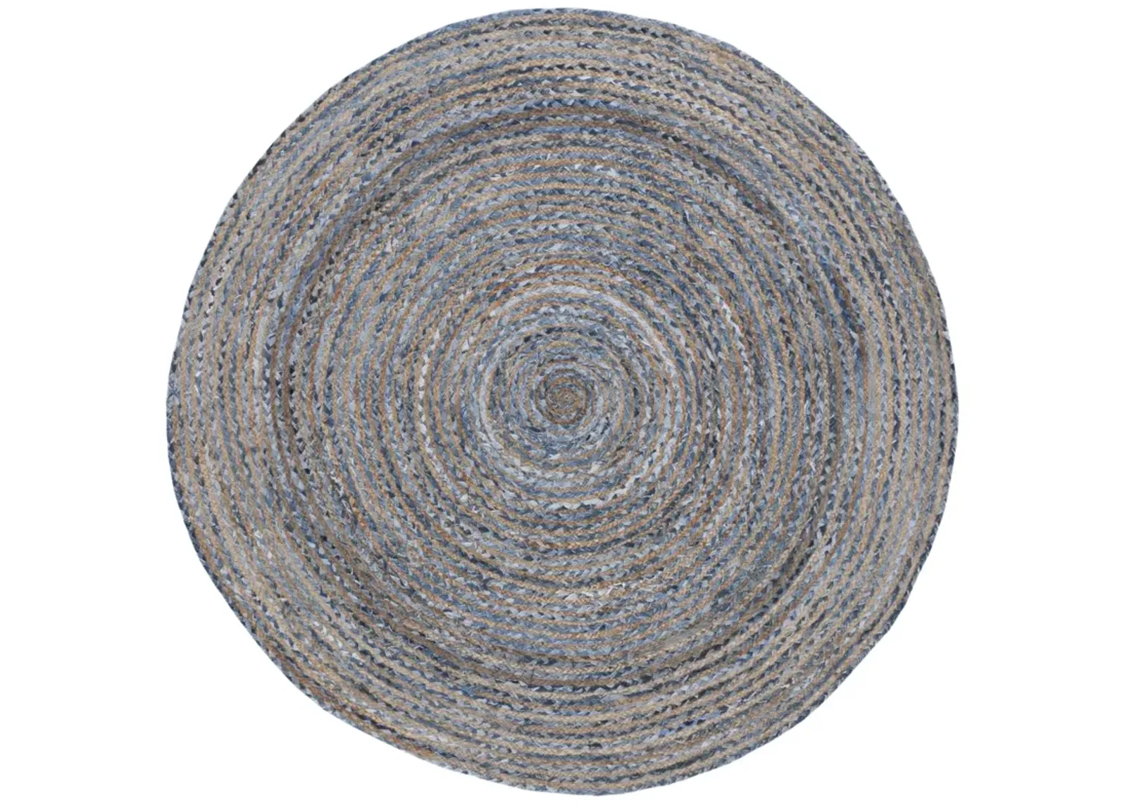 CAPE COD 202 BLUE  10' x 10' Round Round Rug