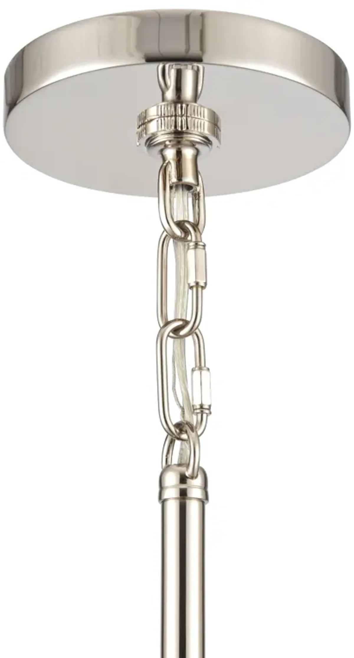 Abaca 5.25'' Wide 1-Light Mini Pendant - Polished Nickel