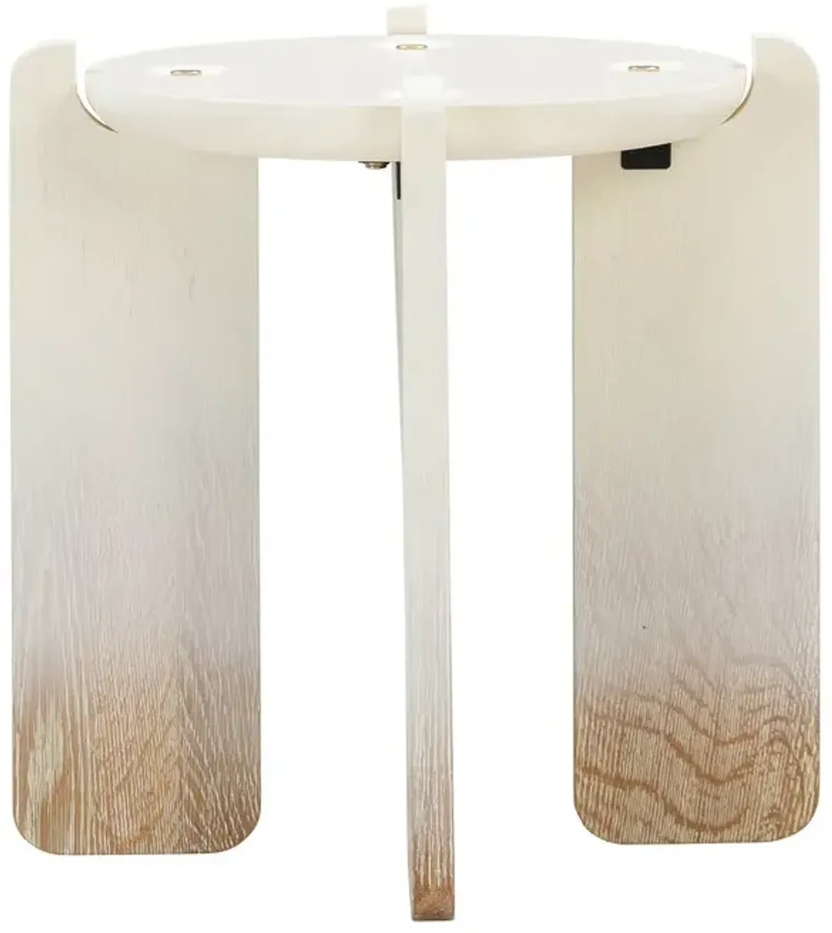 Gloria Cream Oak Side Table