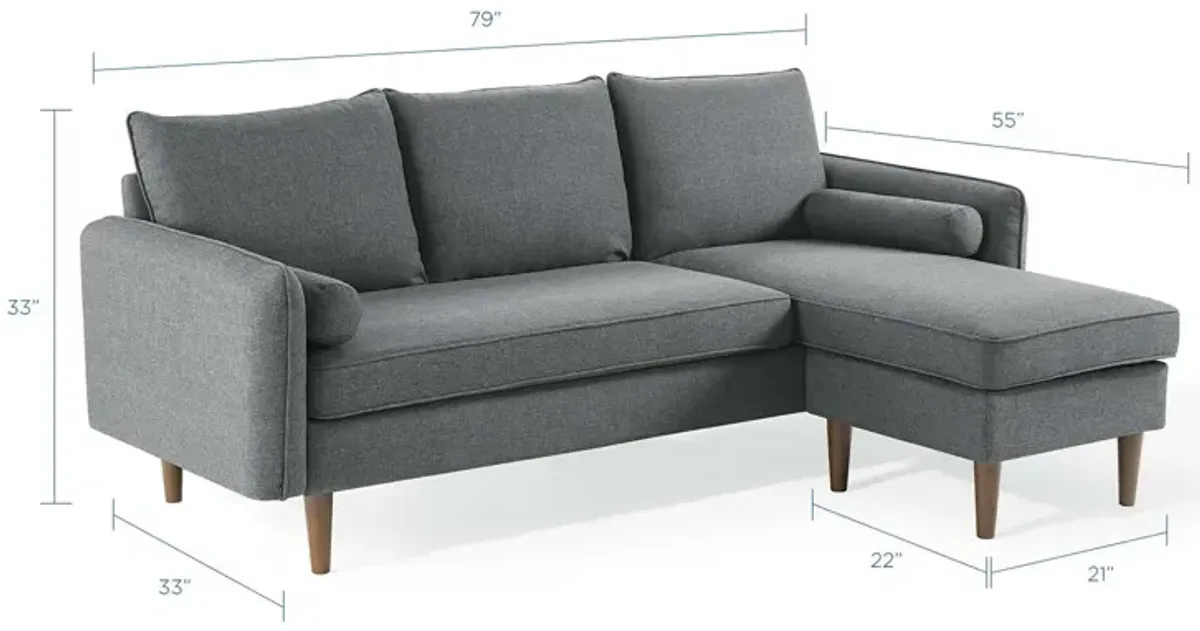 Revive Upholstered Right or Left Sectional Sofa