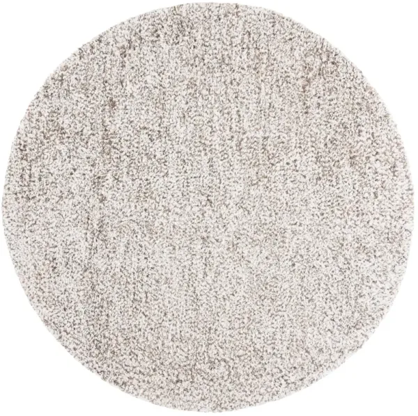BERBER 101 IVORY  6' x 6' Round Round Rug