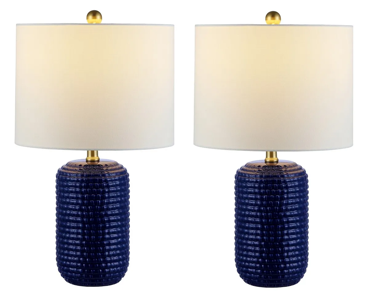 JACE CERAMIC TABLE LAMP  - Set of 2