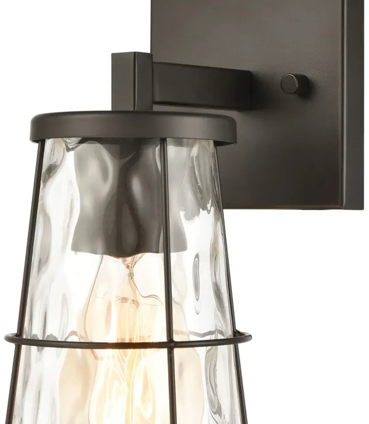 Kendrix 11" High 1-Light Sconce - Oil Rubbed Bronze