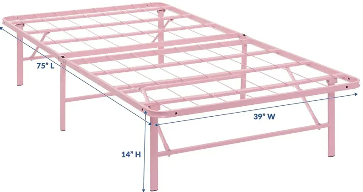 Horizon Twin Stainless Steel Bed Frame