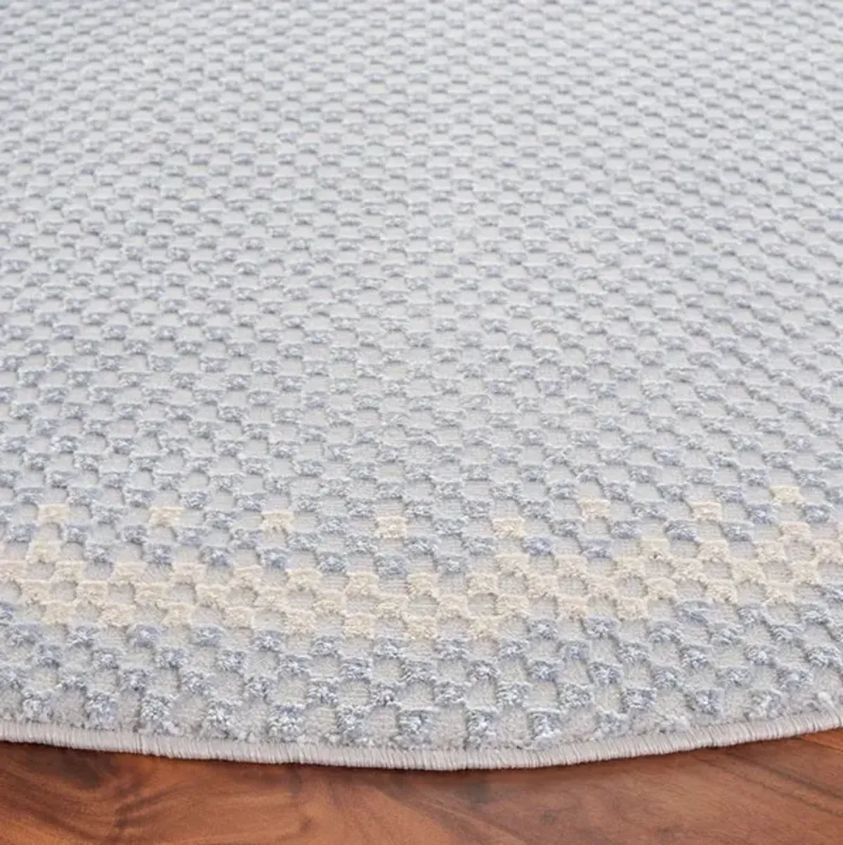 CONTINENTAL 118 Blue  6'-7' X 6'-7' Square Square Rug