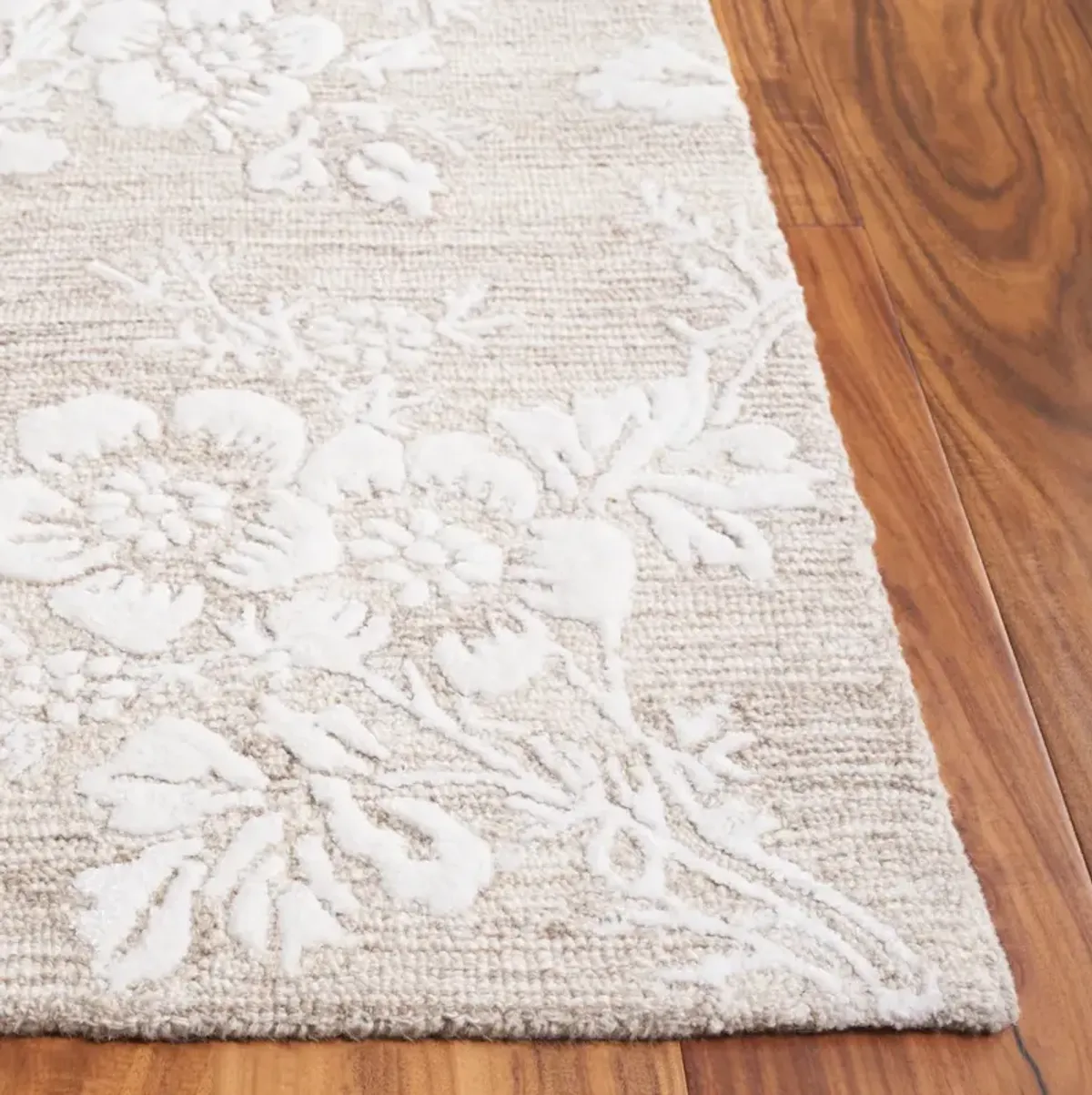 GLAMOUR 625 BEIGE  6' x 6' Square Square Rug