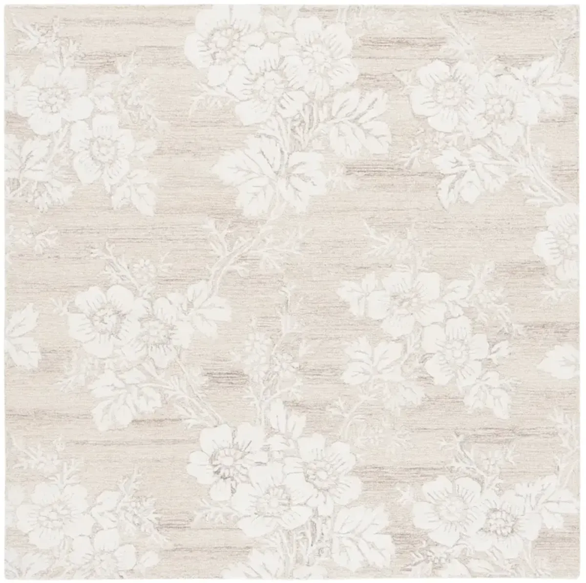 GLAMOUR 625 BEIGE  6' x 6' Square Square Rug