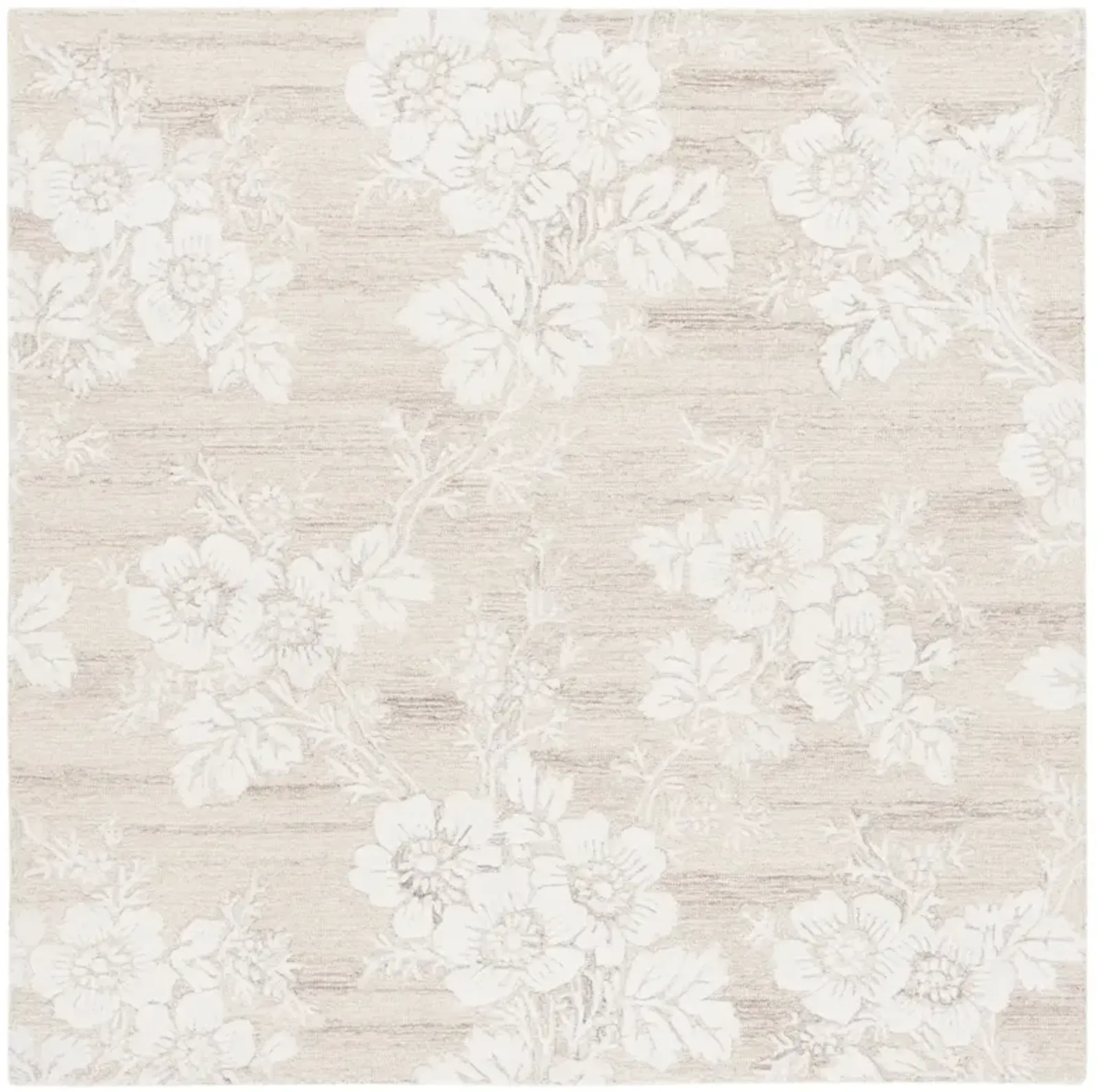 GLAMOUR 625 BEIGE  6' x 6' Square Square Rug